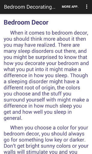 Bedroom Decorating Ideas скриншот 8