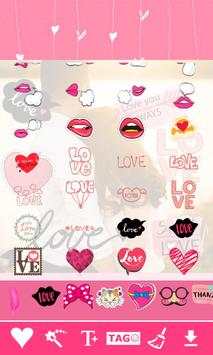 Love Stickers : Romantic Stickers Photo Editor screenshot 5
