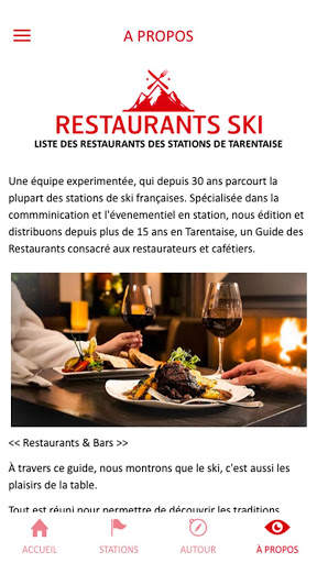 Restaurants Ski screenshot 4