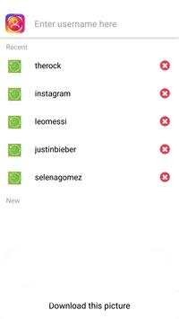 Instagram Profile Pic Download (HD) screenshot 1