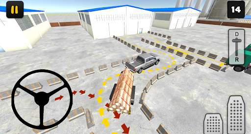 Car Driving Simulator 3D: Steel Transport screenshot 2