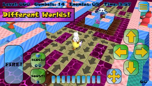 Gumbelmon: 3D Labyrinth Classic Arcade Maze Run screenshot 6
