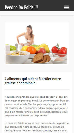 Perdre Du Poids !!! screenshot 3