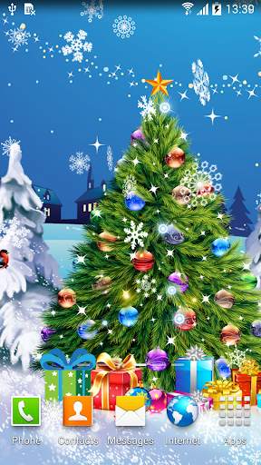 Christmas Live Wallpaper screenshot 3