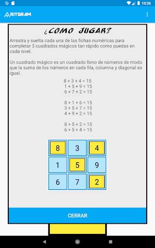 Cuadrado Mágico - Rompecabezas Matemático screenshot 11