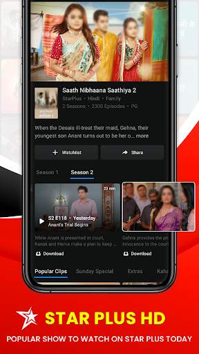 Star Plus TV Channel - Free Star Plus TV Guide screenshot 2