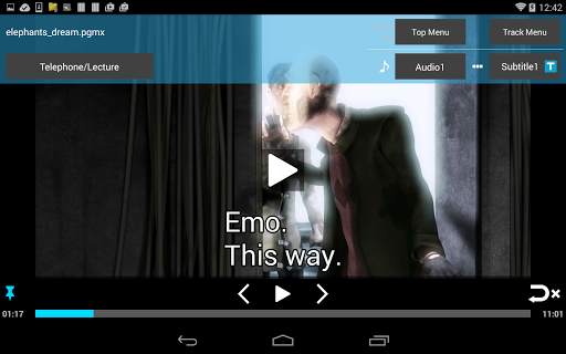 TMPGEnc PGMX PLAYER forAndroid screenshot 5