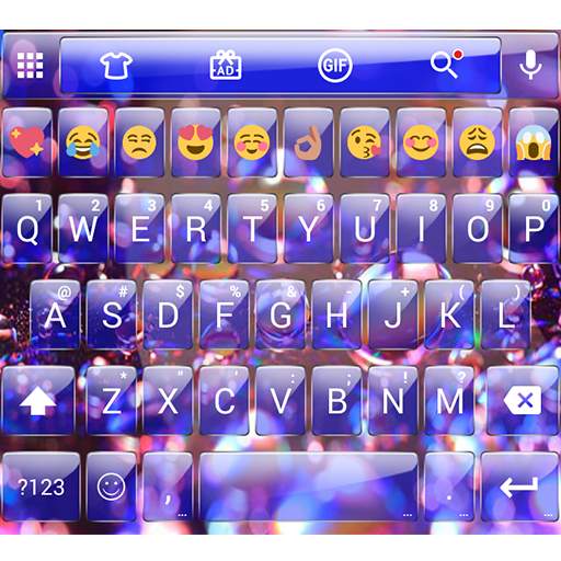 Glass DropsRef Emoji Keyboard 100