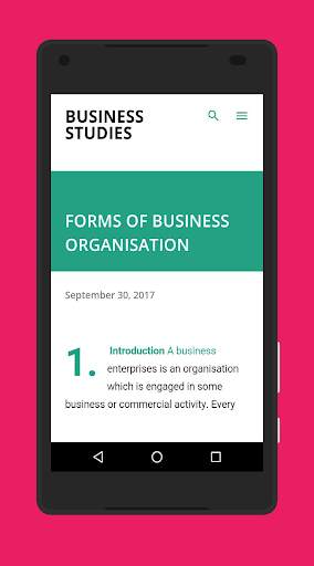 Class 11 Business Studies Notes And Solutions 5 تصوير الشاشة