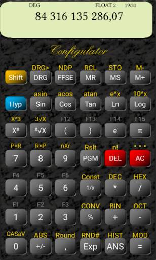 Configulator Calculator 1 تصوير الشاشة