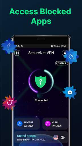SecureNet VPN - Safer VPN screenshot 3
