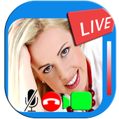 call video chat live random advice prank icon