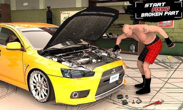 Pegulat Car Mekanik Garasi: Auto Bengkel Perbaikan screenshot 3
