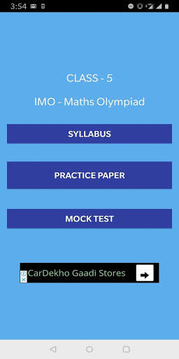 CLASS 5 - IMO - MATHS OLYMPIAD screenshot 1
