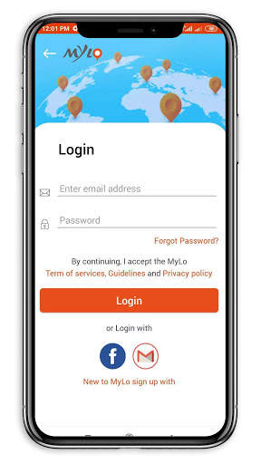 Mylo-share your location with digital codes screenshot 4