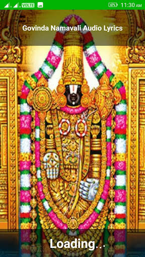 Govinda Namavali Audio Lyrics screenshot 1