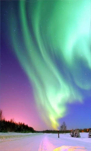Polar light live wallpaper screenshot 2