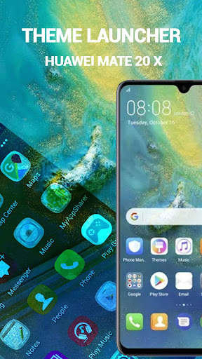 Launcher For HUAWEI MATE 20 X pro themes screenshot 2