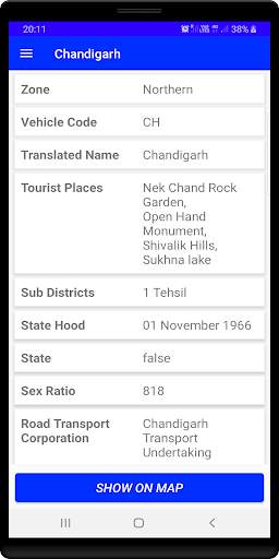 Indian states 6 تصوير الشاشة