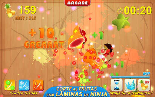 Fruit Cut : Corte Frutas Jogo screenshot 1