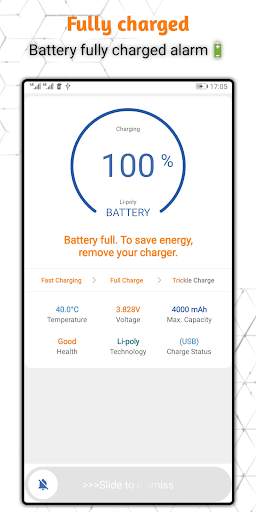 Battery 100% Alarm screenshot 3