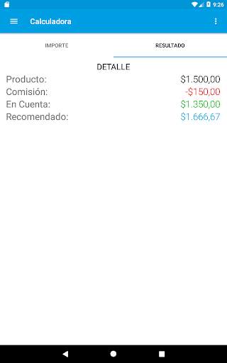 Calculadora para MP/ML Uruguay (No Oficial) screenshot 10