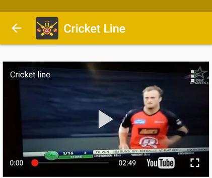 Cricket Line screenshot 5