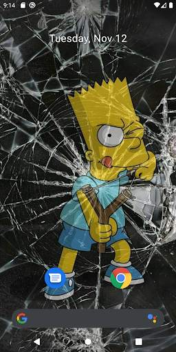 4K Realistic Broken Screen Wallpaper screenshot 5