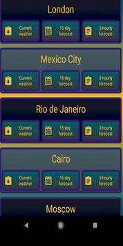 World Weather screenshot 1
