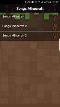 Songs Minecraft screenshot 1