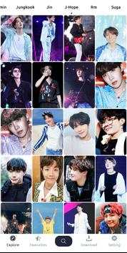 방탄소년단 배경화면 - BTS Wallpaper HD 4K Lock Screen 2020 7 تصوير الشاشة