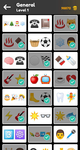 Quiz: Emoji Game, Guess The Emoji Puzzle скриншот 1