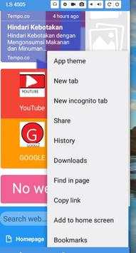 JOYHIND BROWSER screenshot 1