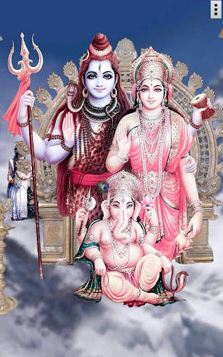 4D Shiv Parvati Live Wallpaper screenshot 15