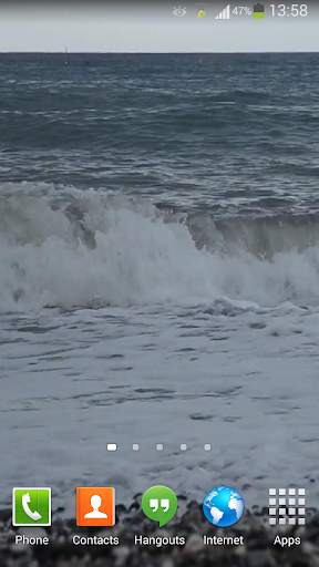 Ocean Waves Live Wallpaper HD6 screenshot 4