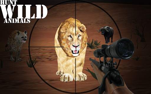 Animal Hunting Desert Shooting screenshot 2