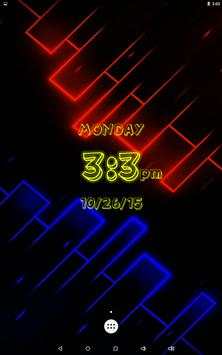 Digital Clock LWP screenshot 11