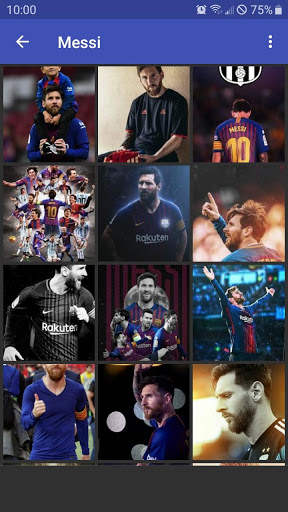 Messi Wallpaper HD screenshot 1