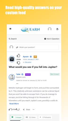 Quearn - Do QnA and Earn Money Online स्क्रीनशॉट 2