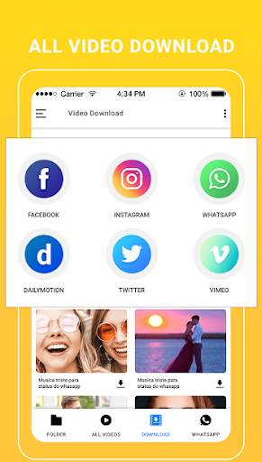 Vtube Video Downloader - Mp4 Free Video Downloader screenshot 1