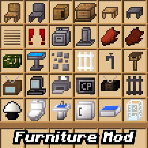 Furniture mod For Minecraft PE (MCPE) 1.0.4