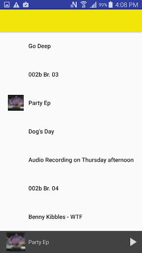 Recent List for SoundCloud © screenshot 2