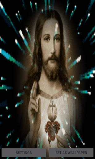Jesus Christ Live Wallpaper screenshot 1