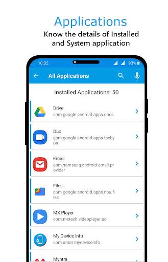 1Click Device Info screenshot 2