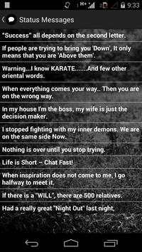 Funny Status Messages & Quotes screenshot 2