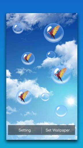 Blue Sky Live Wallpaper screenshot 2