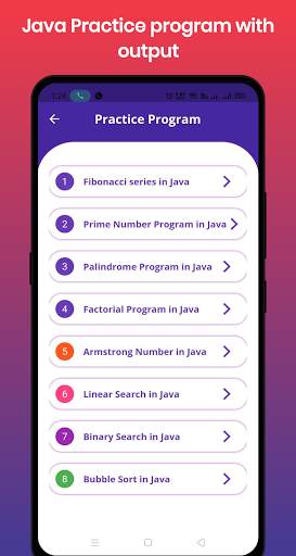 Java Programming App screenshot 7