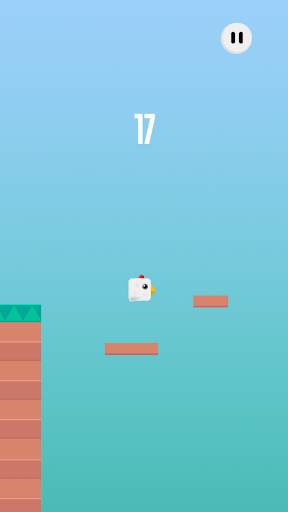 Square bouncing bird screenshot 1