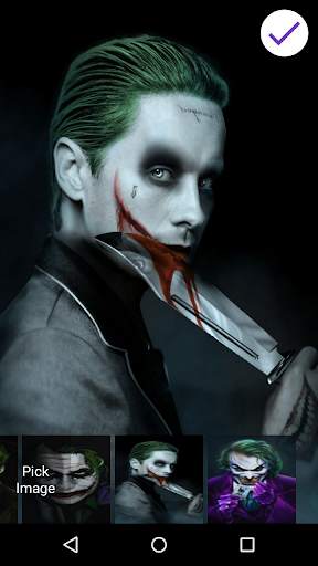 Card Joker Lock Screen ART screenshot 6