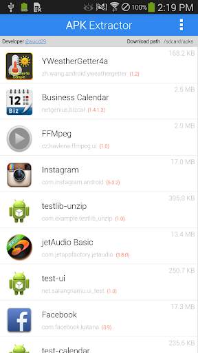 APK Extractor screenshot 1